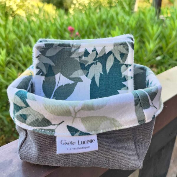 Lingettes démaquillantes tissu