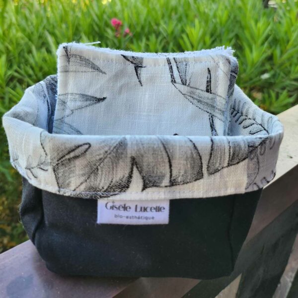 Lingettes démaquillantes tissu